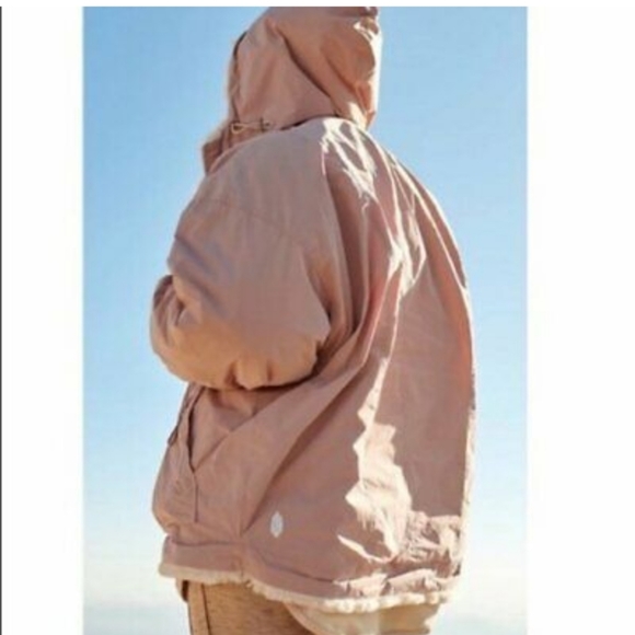 Free People Heavy Lined Coat -M - Picture 2 of 5